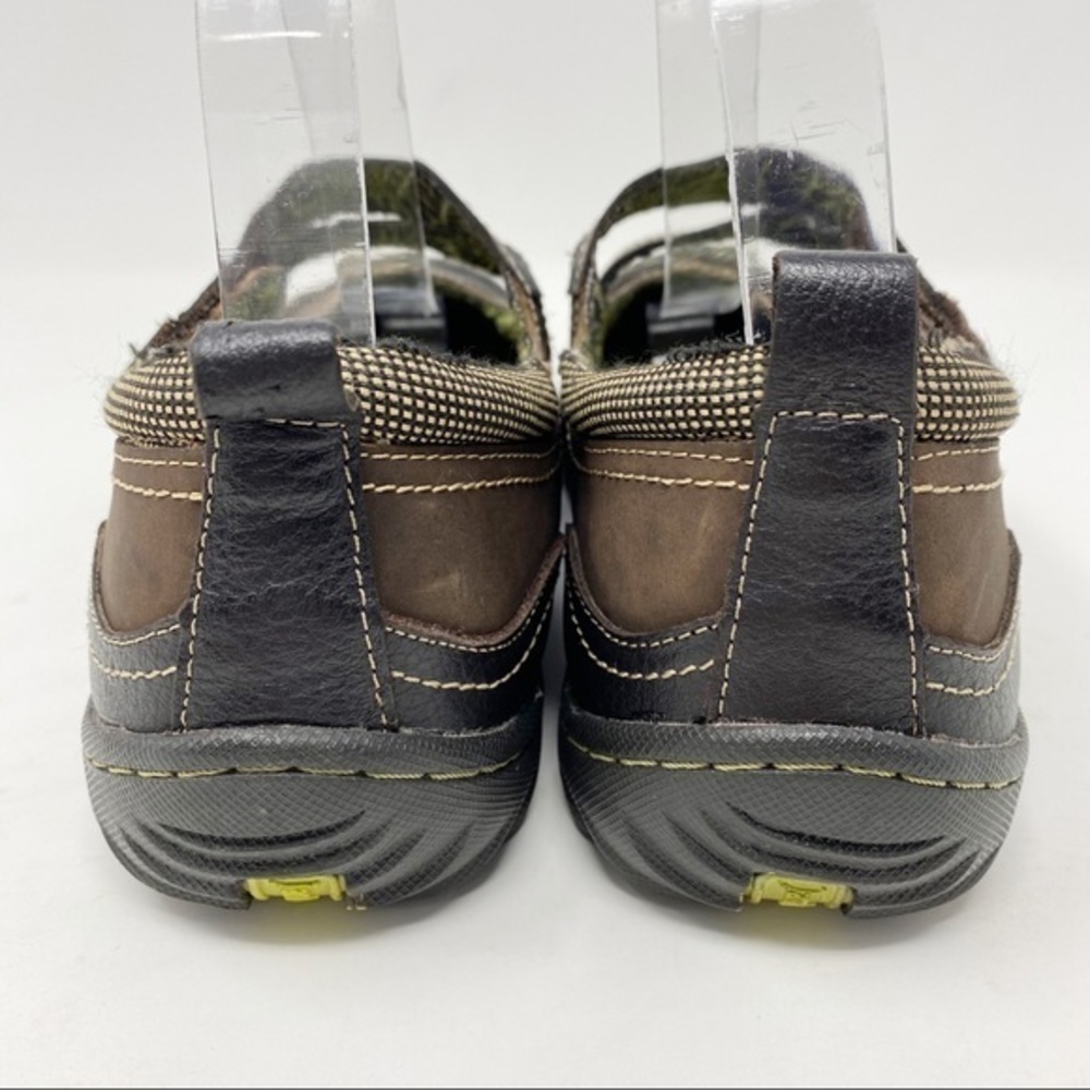 Jambu Prizm Leather Mary Jane Flats Brown 9 - Picture 4 of 9